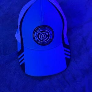 Adidas NYC Blue and White Hat